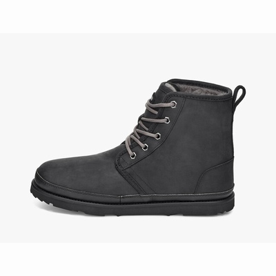 Waterproof UGG Harkley Homem Pretas | PT-TPFUC